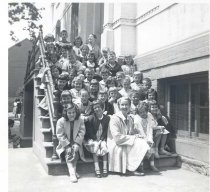 Mrs. Sargent and class, June 1